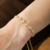 Pulseira de Flor Cravejada em Zircônia Ajustavel Semijoia Ouro 18K - comprar online
