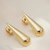 Brinco Gota Fina M Semijoia Ouro 18K