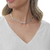 Choker Malha Lisa 5 mm Semijoia Prata - comprar online