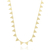 Choker Triângulo Semijoia Ouro 18K