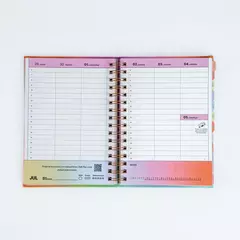 AGENDA 2026 - SHANTILOVE LA VIE EN ROSE - SEMANAL (PPK1085) - Felicitas Home