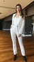 CONJUNTO CAMBRIDGE COCTEL 3 PIEZAS ( BLAZER+PANTALON recto +TOP)