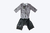 Macaquinho Feminino AeroShop Minimalist Gray - comprar online