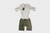 Macaquinho Feminino AeroShop Off-White Olive - comprar online