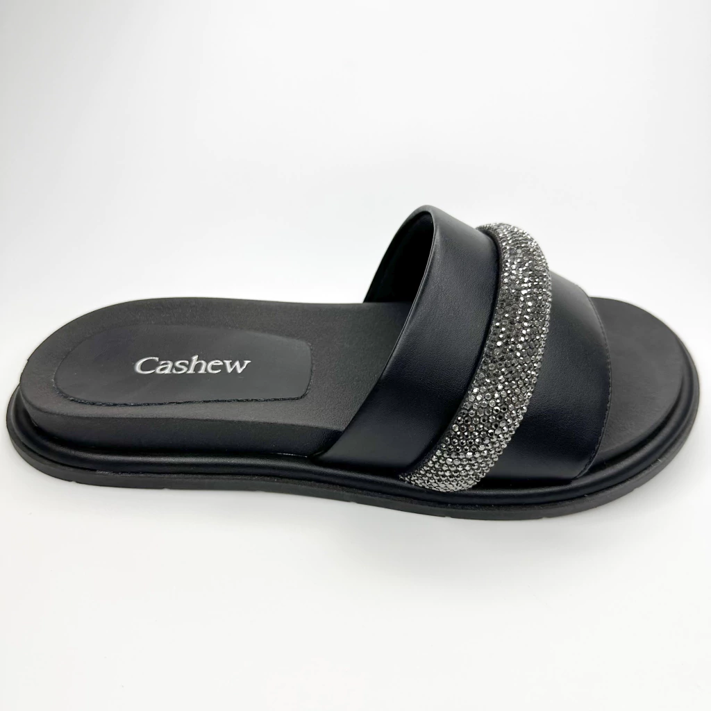 CHINELO FLAT PRETO 20360-15