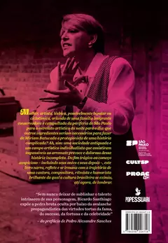 LIVRO A HISTÓRIA INCOMPLETA DE MIRIAM BATUCADA - RICARDO SANTHIAGO - comprar online