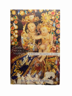 Livro + CD Cânticos, Preces, Súplicas à Senhora dos Jardins do Céu - Maria Bethânia promocional imprensa