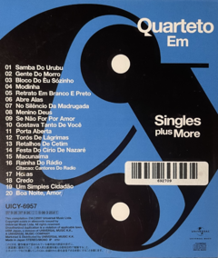 CD Quarteto em Cy - Singles plus More - Importado Japonês - comprar online