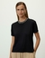 T-shirt retilínea bicolor - comprar online