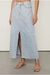 Saia Midi Jeans Com Fenda - a.DONA.do.SANTo store®