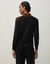 Blusa malha retilínea Shoulder - comprar online