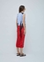 Vestido long plissado fiery - a.DONA.do.SANTo store®