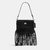 Bolsa 1964 Fringe Coach - Preto na internet
