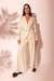 Blazer recortes linho natural refresh cru - comprar online