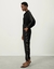 Macacão slim listra contraste Shoulder