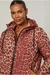 Jaqueta Puffer Dupla-Face Estampada