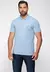 Camisa Polo Silk Triangulo Pq Puff Guess Azul Claro - a.DONA.do.SANTo store®