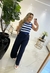 Blusa Tricot Listras na internet