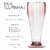Kit 15 Taças Tulipinha 200ml Acrilico - Aloha - Aloha Taças 