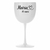 Kit 100 Taças Gin 580ml Acrilico Personalizada - Aloha
