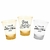 Imagem do Kit 50 Copos Dose 50ml Acrílico ANO NOVO - Aloha