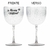 Kit 24 Taças Gin Vodka Drink 580ml Acrílica FELIZ NATAL - Aloha
