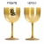 Kit 24 Taças Gin Vodka 580ml Acrílica ANO NOVO - Aloha - loja online