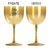 Kit 24 Taças Gin Vodka Drink 580ml Acrílica FELIZ NATAL - Aloha - comprar online