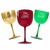 Kit 24 Taças Gin Vodka Drink 580ml Acrílica FELIZ NATAL - Aloha - Aloha Taças 