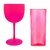 Kit 25 Taças Gin 580ml + 25 Copo Diamante 400ml Acrílica Personalizadas - Aloha - comprar online