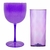 Kit 25 Taças Gin 580ml + 25 Copo Diamante 400ml Acrílica Personalizadas - Aloha na internet