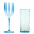 Kit 25 Taças Vinho 420ml + 25 Copo Diamante 400ml Acrílica Personalizadas - Aloha