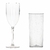 Kit 25 Taças Vinho 420ml + 25 Copo Diamante 400ml Acrílica Personalizadas - Aloha na internet