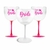 Kit 20 Taças Gin 580ml acrilico Personalizada Despedida de Solteiro - Aloha