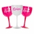 Kit 20 Taças Gin 580ml acrilico Personalizada Despedida de Solteiro - Aloha - comprar online