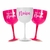 Kit 24 Taças Gin 580ml acrilico Personalizada Despedida de Solteiro - Aloha