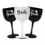 Kit 24 Taças Gin 580ml acrilico Personalizada Despedida de Solteiro - Aloha