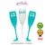 Kit 30 Taças Espumante 190ml Acrilico Personalizada Despedida de Solteiro - Aloha - loja online