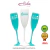Kit 24 Taças Espumante 190ml Acrilico Personalizada Despedida de Solteiro - Aloha - loja online