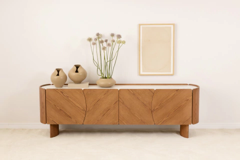 Buffet em Madeira de 2,00m à 2,40m - ATLAS