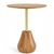 Conjunto Mesa Lateral em Madeira Maciça - DUNA - Deguile Móveis