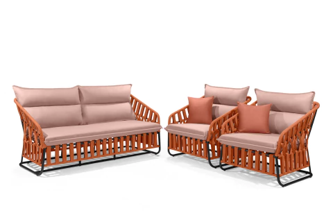 Conjunto Àrea Externa em Alumínio e Corda Náutica - LIA