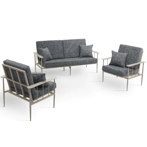 Conjunto Sofá e Poltronas para Varanda e Área Externa - JANGADA - comprar online