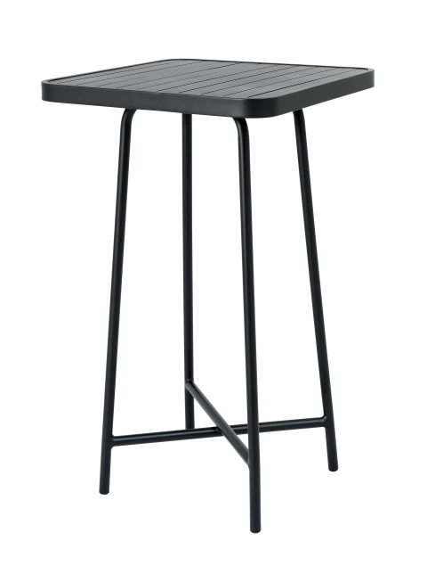 Bistro em alumínio e tampo alumínio para varanda - EMMA - comprar online