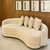 Sofá Curvo 2,16m com almofadas - COZY - comprar online