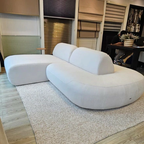 Sofá Ilha com Chaise - COSMO - comprar online