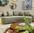 Sofá Living Curvo com molas - COZY - Deguile Móveis