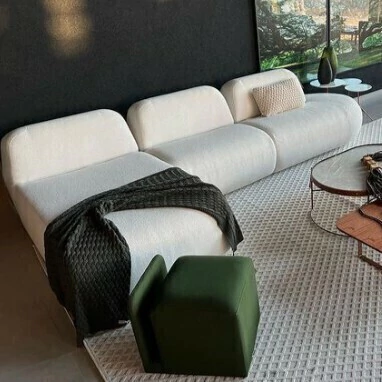 Sofá Orgânico com Chaise - COSMO - comprar online