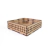 Bandeja para Perola - 15x20 - 2 Fileiras de Pérola e Borda - MDF Cru
