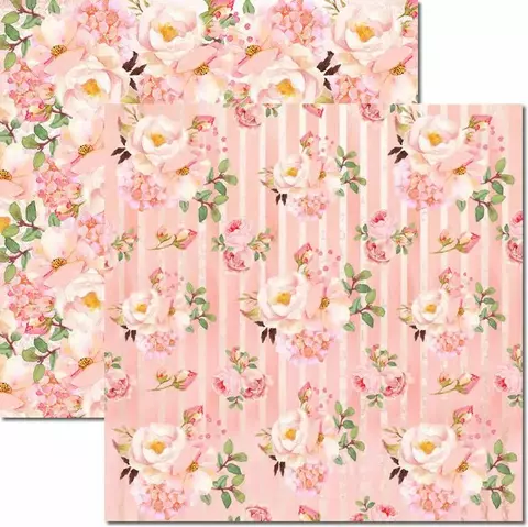 Papel para Scrapbook Dupla Face - SC-551 Chanel 8 - Arte Fácil